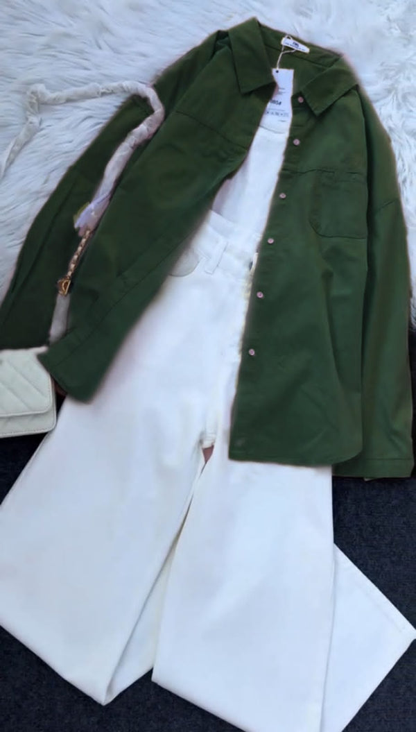 Bordeaux Casual Shirt & Trouser Set