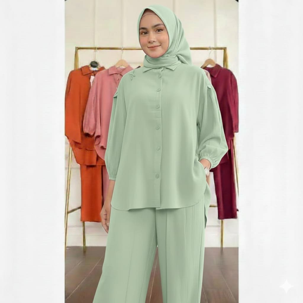 Andalus Sage 2-Piece Set