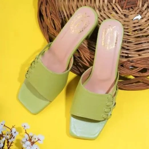 Braided Mule Heels